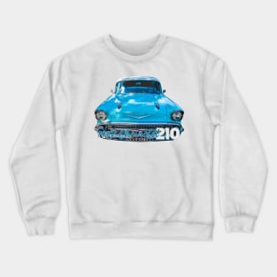 1957 Chevrolet 210 2 Door Sedan Crewneck Sweatshirt